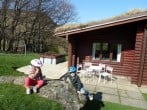 Outside the cabin